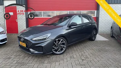 Grijs Gebruikt 2021 Hyundai i30 N Line Hatchback | € 16.283 (Super prijs)