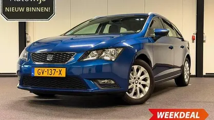 Occasion Seat Leon ST Style 110 PK (80 kW) 2015 Blauw Stationwagen