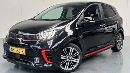 Zwart Gebruikt 2017 Kia Picanto GT-Line Hatchback | € 11.950 (Eerlijke prijs)