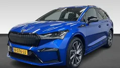 Blauw Gebruikt 2021 Skoda Enyaq iV SportLine SUV | € 24.995 (Eerlijke prijs)