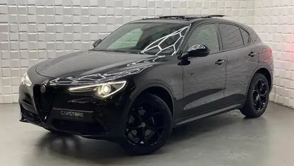 Occasion Alfa Romeo Stelvio 280 PK (205 kW) 2018 Zwart SUV