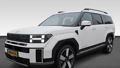 Occasion Hyundai Santa Fe Premium 215 PK (158 kW) 2024 Creamy white matte (licht wit) SUV