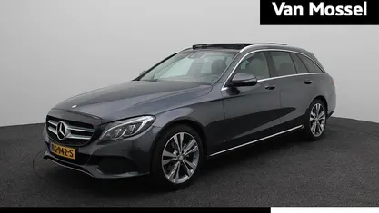 Grijs Gebruikt 2015 Mercedes C180 Edition 1 Stationwagen | € 18.900 (Eerlijke prijs)