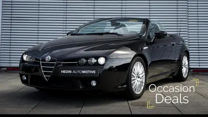 Zwart Gebruikt 2009 Alfa Romeo Spider Exclusive Cabriolet | € 19.445 (Eerlijke prijs)
