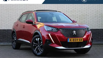 Rood Gebruikt 2021 Peugeot 2008 Allure SUV | € 17.595 (Goede deal)