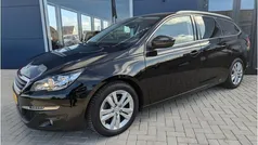 Zwart Gebruikt 2015 Peugeot 308 Stationwagen | € 6.450 (Eerlijke prijs)