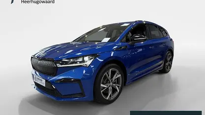 Blauw Gebruikt 2022 Skoda Enyaq iV SportLine SUV | € 29.945 (Eerlijke prijs)