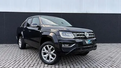 Zwart Occasion 2020 VW Amarok Highline Pickup | € 31.950 (Super prijs)
