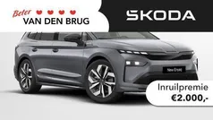 Grijs, metallic lak Nieuw 2025 Skoda Enyaq iV SportLine SUV | € 53.369 (Goede deal)
