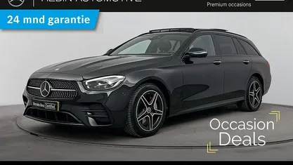Occasion Mercedes E300 AMG line 320 PK (235 kW) 2024 Zwart Stationwagen
