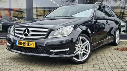 Zwart Gebruikt 2011 Mercedes C180 Avantgarde Stationwagen | € 9.700 (Eerlijke prijs)