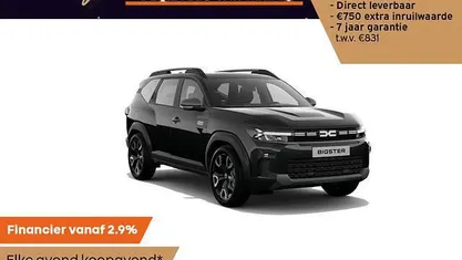 Zwart Nieuw 2025 Dacia Bigster SUV | € 39.875 (Eerlijke prijs)