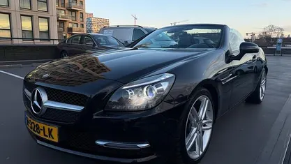 Zwart Occasion 2015 Mercedes SLK350 CarbonLOOK Edition Cabriolet | € 17.950 (Super prijs)