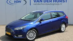Blauw Gebruikt 2015 Ford Focus Titanium Stationwagen | € 7.450 (Eerlijke prijs)