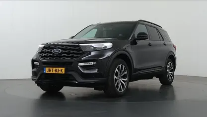 Zwart Occasion 2021 Ford Explorer ST-Line SUV | € 43.830 (Eerlijke prijs)