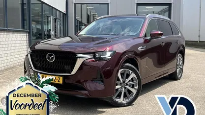 Rood Gebruikt 2024 Mazda CX-80 Takumi-Line SUV | € 53.950 (Eerlijke prijs)