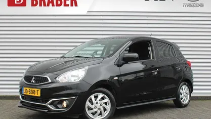 Occasion Mitsubishi Space Star Intense 2016 Zwart Hatchback