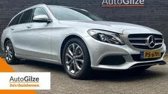 Grijs Gebruikt 2017 Mercedes C180 Premium Stationwagen | € 21.945 (Eerlijke prijs)