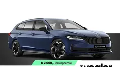 Blauw Nieuw 2025 Skoda Superb Business Line Stationwagen | € 54.990 (Eerlijke prijs)