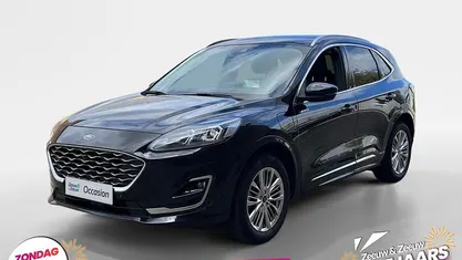 Zwart Gebruikt 2022 Ford Kuga Vignale SUV | € 26.230 (Eerlijke prijs)