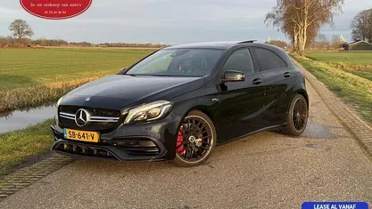Zwart Occasion 2016 Mercedes A45 AMG AMG Hatchback | € 29.750 (Eerlijke prijs)