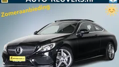 Zwart Gebruikt 2016 Mercedes C180 AMG line Coupé | € 24.900 (Eerlijke prijs)
