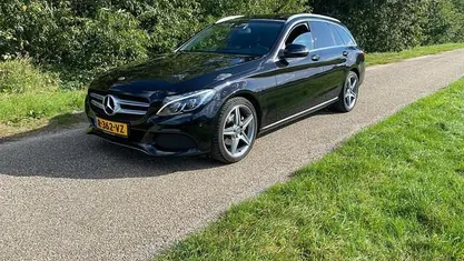 Zwart Occasion 2018 Mercedes C200 Sport Edition Stationwagen | € 19.950 (Goede deal)