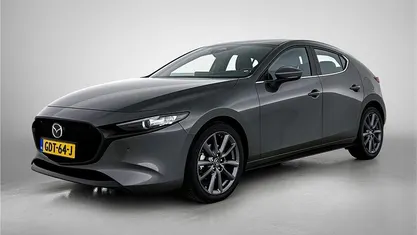 Grijs metallic Occasion 2024 Mazda 3 Exclusive-Line Hatchback | € 29.945 (Eerlijke prijs)
