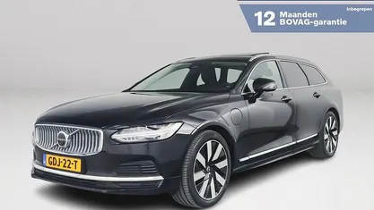 Occasion Volvo V90 Plus 456 PK (335 kW) 2024 Zwart Stationwagen