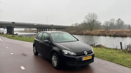 Zwart Occasion 2010 VW Golf VI Trendline Hatchback | € 4.350 (Super prijs)