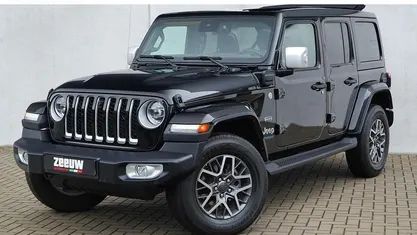 Occasion Jeep Wrangler Unlimited Sahara 380 PK (279 kW) 2022 Zwart SUV
