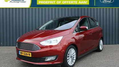 Rood Gebruikt 2015 Ford C-MAX Titanium MPV | € 10.915 (Eerlijke prijs)