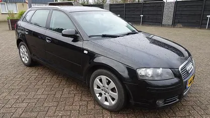 Occasion Audi A3 Attraction 105 PK (77 kW) 2007 Zwart Hatchback