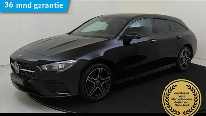 Zwart Occasion 2023 Mercedes CLA250e Shooting Brake AMG line Stationwagen | € 32.945 (Eerlijke prijs)