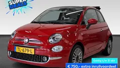 Rood Gebruikt 2018 Fiat 500C Lounge Cabriolet | € 10.940 (Goede deal)