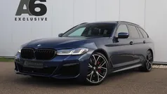 Blauw, metallic lak Gebruikt 2021 BMW 530 Executive Stationwagen | € 54.900