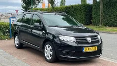 Zwart Gebruikt 2014 Dacia Logan MCV Ambiance MPV | € 3.450 (Goede deal)