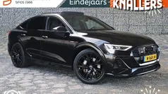 Zwart Gebruikt 2021 Audi e-tron S-Line SUV | € 35.745 (Eerlijke prijs)