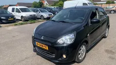 Zwart Gebruikt 2013 Mitsubishi Space Star Intense Hatchback | € 3.950 (Eerlijke prijs)