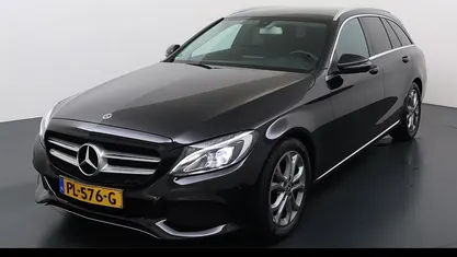 Zwart Gebruikt 2017 Mercedes C200 Business Stationwagen | € 14.950 (Goede deal)