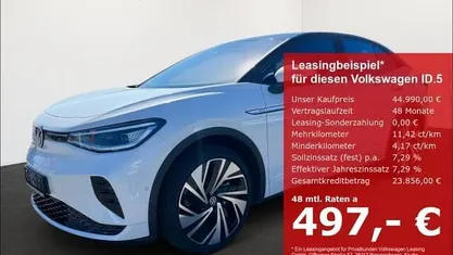 Occasion VW ID.5 GTX 219 kW (299 PK) 2022 Wit SUV