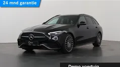 Zwart Gebruikt 2024 Mercedes C180 AMG line Stationwagen | € 49.850 (Eerlijke prijs)