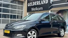 Zwart Gebruikt 2017 Skoda Fabia Stationwagen | € 6.500 (Super prijs)