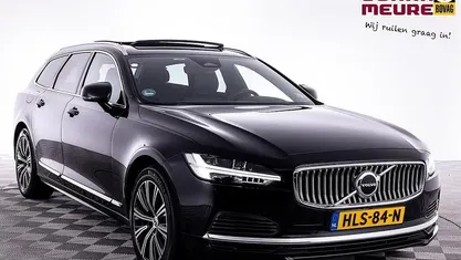 Zwart Gebruikt 2021 Volvo V90 Inscription Stationwagen | € 37.990 (Super prijs)