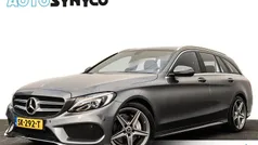 Grijs, metallic lak Gebruikt 2018 Mercedes C180 Sport Edition Stationwagen | € 22.900 (Eerlijke prijs)