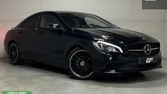 Zwart Gebruikt 2018 Mercedes CLA200 Prestige Sedan | € 19.950 (Super prijs)