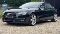 Zwart Gebruikt 2016 Audi A5 Sportback S-Line Hatchback | € 18.995 (Eerlijke prijs)