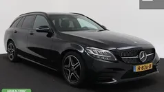 Zwart Gebruikt 2020 Mercedes C200 AMG Stationwagen | € 25.950 (Goede deal)