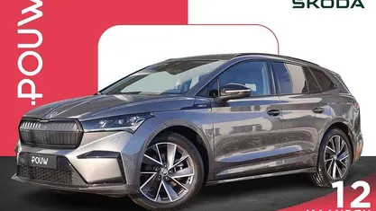 Grijs Gebruikt 2021 Skoda Enyaq iV SportLine SUV | € 23.950 (Goede deal)