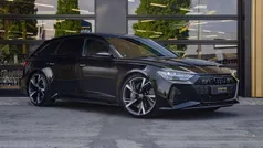 Zwart Gebruikt 2021 Audi RS6 Comfort Stationwagen | € 89.950 (Super prijs)